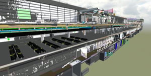 慕尼黑机场扩建区域施工期间的测绘工作