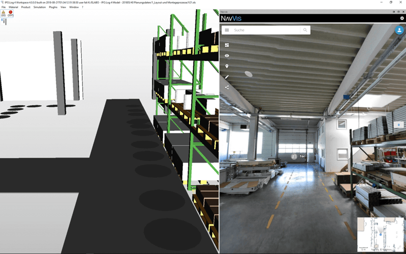 NavVis IndoorViewer IPO.Log 集成